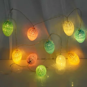 1,5 M 10Leds Muna-Kana-Muna Plastikust Led Light String DIY Happy Easter Festival Kodu Pool Decor Lamp Lihavõtte Kaunistused Vanik