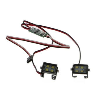 1 Paar RC Mudel LED-Esituled Kohtvalgustid 1/10 RC Crawler Off-Road Traxxas TRX4 Axial SCX10 RC4WD D90 TF2