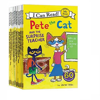 19 Books/Set Lapse Raamat Komplekt Baby Bedtime Raamat Ma Oskan Lugeda Pete Kass Pildiraamatud Lastele, Beebi Kuulus Lugu Inglise Jutud