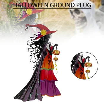 1tk Halloween Decor Aed Väljas Õue Ornament Surnuaed Nõid Simulatsiooni Kõrvitsa Halloween Teenetemärgi