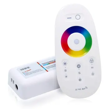 2.4 G Wireless RF, RGB LED Kontroller Touch puldiga DC12-24V Jaoks RGB LED Riba 3528 5050