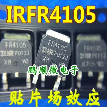 20pcs originaal uus IRFR4105TRPBF FR4105 MOS-FET 27A 55V N konks TO252