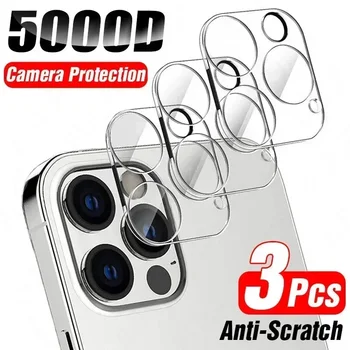 3tk Täielikult Katta Kaamera Objektiiv Kaitsja kohta iPhone 14 Pro 13 15 Max 12 Mini Karastatud Klaas iPhone 11 Pro Kaamera Protector