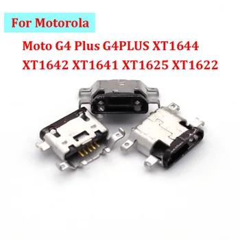50tk 5 Pin Micro-USB laadimispistik Motorola Moto G4 Pluss G4PLUS XT1644 XT1642 XT1641 XT1625 XT1622 Laadija Dock Port