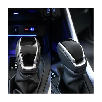 ABS Interjöör käiguvahetuse Pea Sisekujundus Kaas Toyota RAV4 XA50 2019 2020 Car Styling Käik Pea Käigukanginupp Shift Nupp Caps D