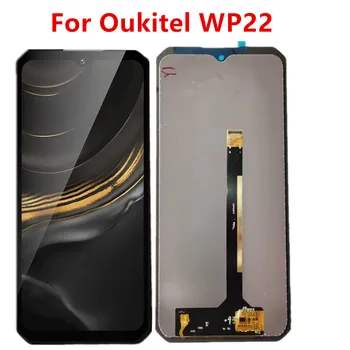 Algne Jaoks Oukitel WP22 mobiiltelefoni 6.58 tolline LCD Ekraan Digitizer Assamblee Touch Ekraani Remont Osade Asendamise Vahendid