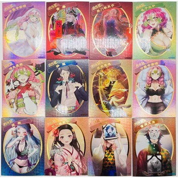 Anime Demon Slayer Harv NSV Murdumisnäitaja Flash Kaardid Kanroji Mitsuri Kyoujurou Mänguasjad poistele Laekuva Kaardid, Sünnipäeva Kingitused