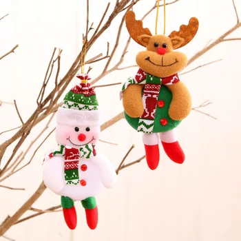 Armas Snowman Põder Jõuluehe Xmas Tree Rippuvad Kaunistused Navidad 2024 Kena Kingitus Lastele 
Cartoon Noel Tarvikud