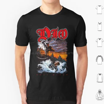 Dio Bänd Püsti tõusta Ja Karjuda T-Särk Puuvillane Meeste ja Naiste DIY Prindi Dio Bänd Dio Heavy Metal Ronnie James Dio Must Vinny Appice