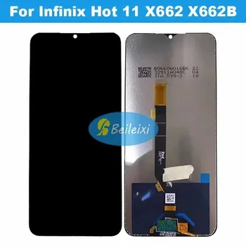 Eest Infinix Kuum 11 X662 X662B LCD Ekraan Puutetundlik Digitizer Assamblee