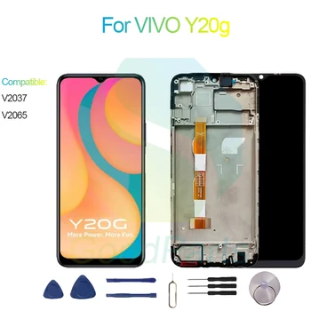 Eest VIVO Y20g Ekraan Asendamine 1600*720 V2037, V2065 Jaoks VIVO Y20g LCD Touch Digitizer