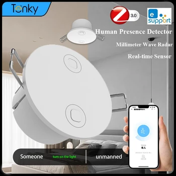 EWelink Zigbee Arukate Inimeste viibimine Detektor Andur Millimeeter Laine Radar reaalajas Liikumisandur Security Kaitse Smart Home
