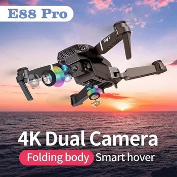 Hd 1000 M Pikk Vahemaa Professional Mini Dron Koos 4K Dual Kaamera Ja Gps-i Drones E88