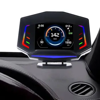 HUD Ekraan Autod OBD2 Universaalne Auto HUD Head Up Display Digital Auto HUD Head-Up Display, Dual Mode OBD2/GPS Esiklaas