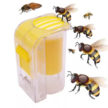 Kasvatus-Queen Bee Märgis Püüdja Plastikust Andis Sm Pudel Kolb -, Plüüš-Mesinik Vahend, Aed, Mesilaste Vahendid