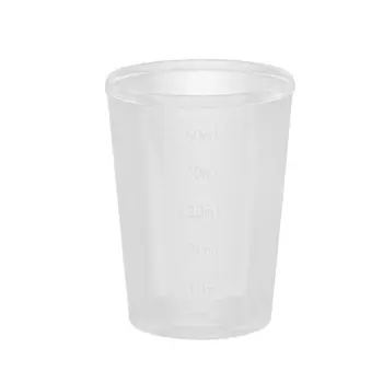 Komplekt 10tk 50ML Mõõte Cups Plastikust Segamise Tassi Värvi Vaik Segamine