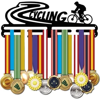 Konkurentsi Medal Omanik Jalgrattasõit Teema Medalid Ekraan Frame Mountain Biking Raua Medal Konks Konkurentsi Medal Omanik Ekraan