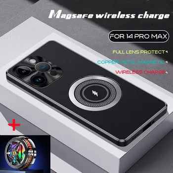 Luksus Magsafe Magnet Jahutus Case For Iphone 14 Pro Uus, Põrutuskindel soojushajutamise Kate iphone 14 13 12 Pro Max 14 Pro