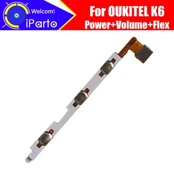 OUKITEL K6 FPC Flex Kaabel On 100% Originaal Power+Volume Nupp FPC Traat Flex Kaabel remont, lisaseadmed OUKITEL K6