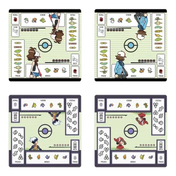 Pokemon Võib Ash Ketchum Anime Mängu Tähemärki Klassikaline Seeria Kaardid Pad Ise On Valmistatud Kummi Kogumise Kaart Dueling Matt, Kingitused, Mänguasjad