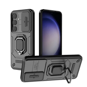 Samsung Galaxy S23 Ultra Juhul Lükake Objektiivi Kaitsta Telefoni Puhul Samsungi S23 + Pluss S 23 Ultra Magnet Stand Ringi Tagakaas