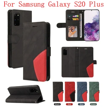 Sunjolly Case for Samsung Galaxy S20 Pluss Rahakott Seista Klapp PU Nahast Telefoni Juhul Katta coque capa Juhul Katta