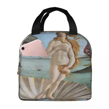 Sünni Venus Sandro Botticelli Lõuna Tassima Lunch Kotid Lunchbox Kott Termilise Külmkapp Kott