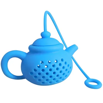 Teekann-Kujuga Silikoonist Tee Infuser Korratav Kurn Teepakike Leaf Filter Difuusor Teaware Köök Vidin Teekann Tarvik