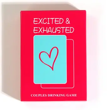 Täiskasvanute Kaardi Mängu Põnevust ja Kurnatus 50-Töö mängukaarti Joomine Kaardi Mäng, mis on Mõeldud Paaridele