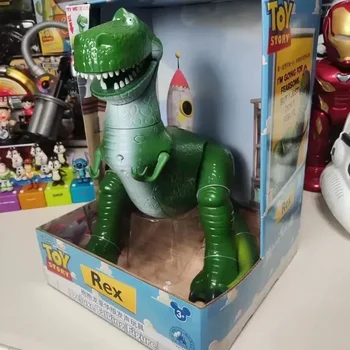 Uus Disney Toy Story 4 Rex Roheline Dinosaurus Pvc Tegevuse Näitajad Mudel Nukud Jalad Võivad Liikuda Kogumise Mänguasjad Lastele Kingitused
