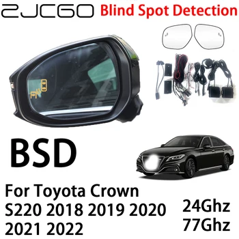 ZJCGO Auto BSD Radar Hoiatussüsteem (Blind Spot Detection Ohutuse Sõidu Märguanne Toyota Crown S220 2018 2019 2020 2021 2022
